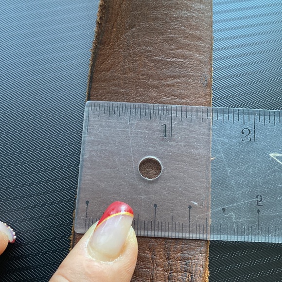 Brown belt FCUK brand . Size 36. 1,5inches Width - Picture 8 of 10